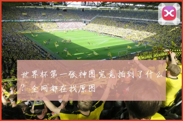 世界杯第一张神图究竟拍到了什么？全网都在找原图